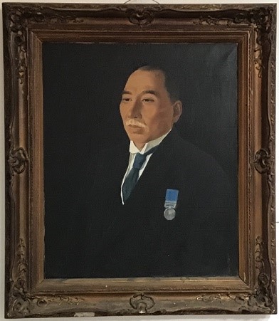 水月哲英先生肖像画